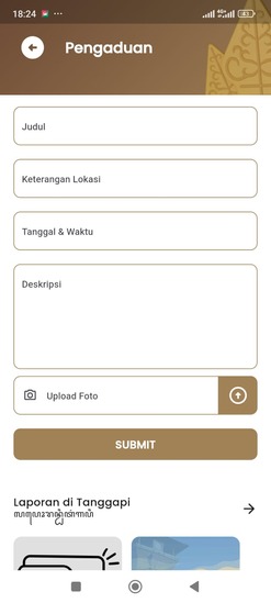 Tampilan UI Aplikasi Desa 3